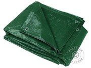 Tarpaulins 12x15 m PE,  65 g/m²,  Green