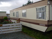sited static caravan with garden and shed nr prestatyn ok for pets