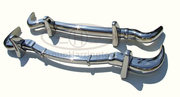 Mercedes 190SL W121 stainless steel bumpers,  W 121 190 SL