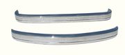 VW Bay Window Bus later type stainless steel bumpers,  1972 and onwards