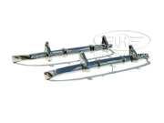 Mercedes W136 W191 170 stainless steel bumpers,  W136 170,  brand new