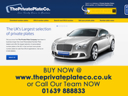 The Private Plate Company - Cheap Private plates
