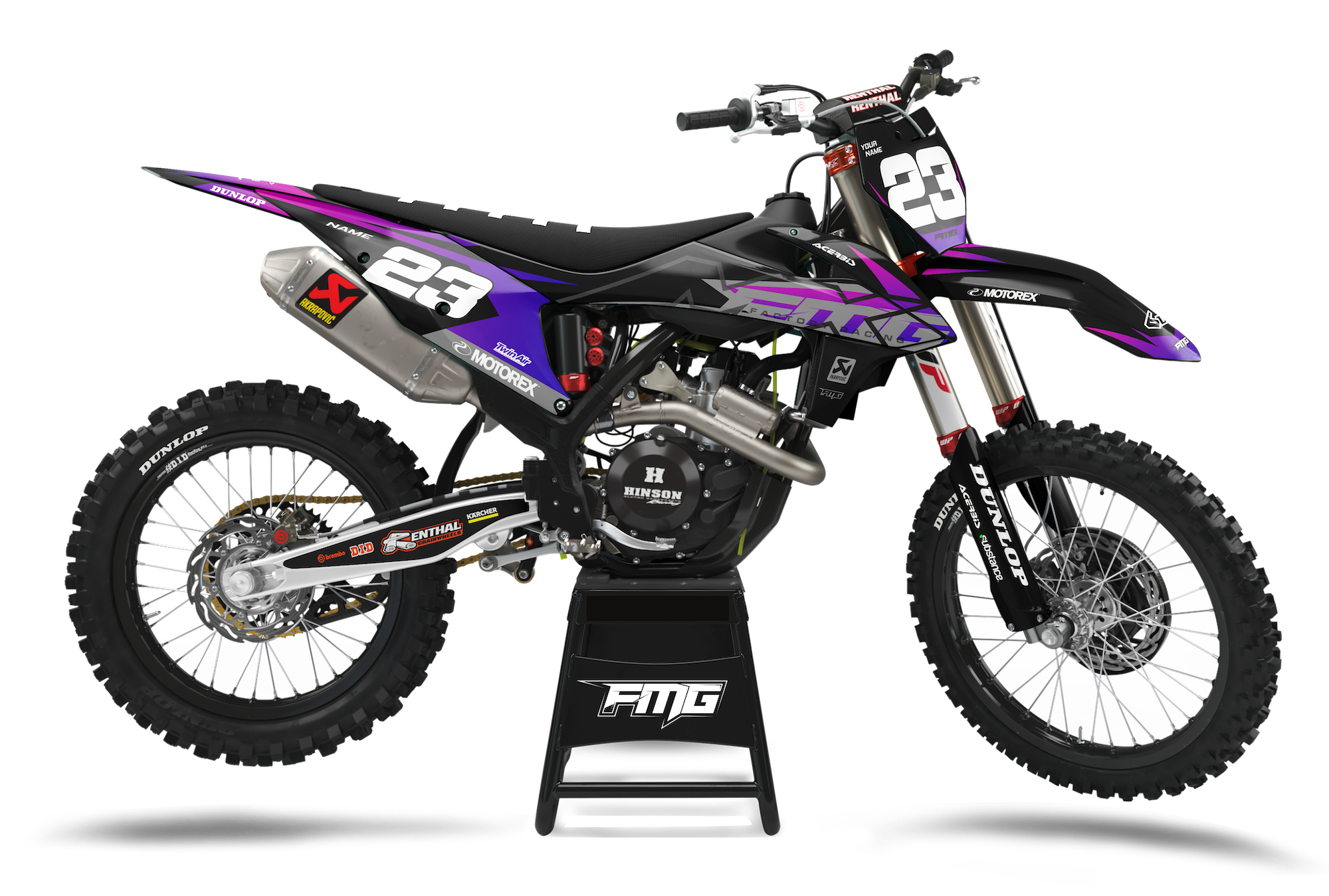 Elevate Your KTM with Factory Custom Graphics