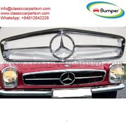 Front grill of Mercedes Pagode W113 (1963-1971)
